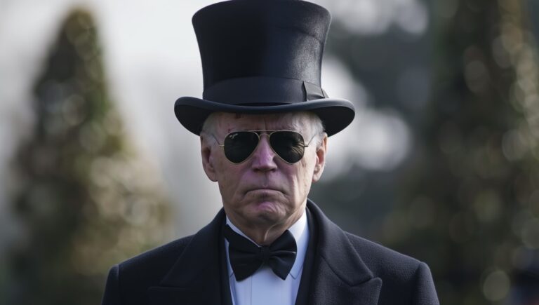 Joe Biden Assures Mental Acuity in Top Hat he claims Gifted from Abe Lincoln